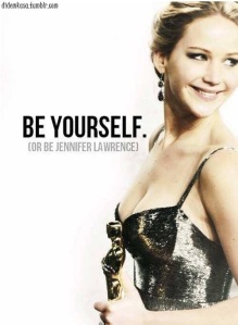 Couldn't resist a bit of JLaw love.